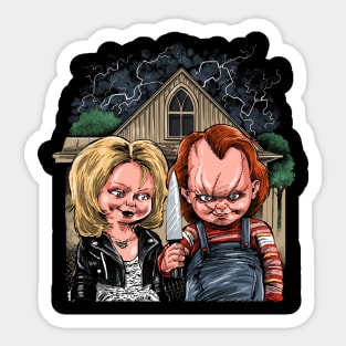 American Chucky Sticker